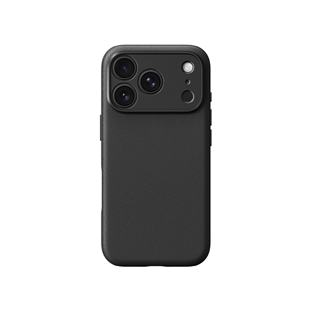 AmazingThing Glamour Vegan Leather MagSafe Case with Lens Stand for iPhone 18 Pro Max - Black - 3.0m Drop Protection