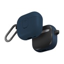 يونيك Clyde حافظة بقفل لسماعات AirPods الجيل الرابع / الخامس - أزرق ملكي / رمادي داكن