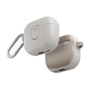يونيك Clyde حافظة بقفل لسماعات AirPods الجيل الرابع / الخامس - رمادي ضبابي / كاكي