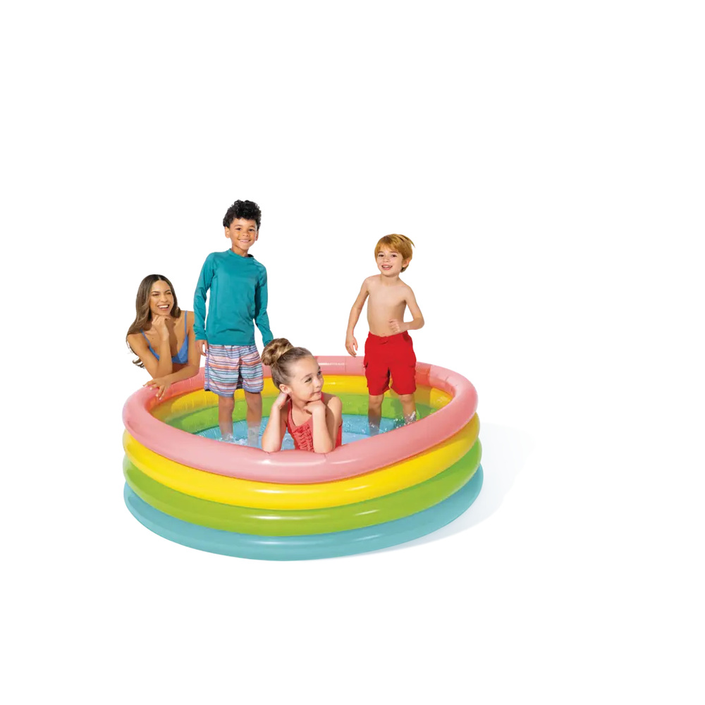 Intex Sunset Glow Pool 4Rings D. 168 X 46cm