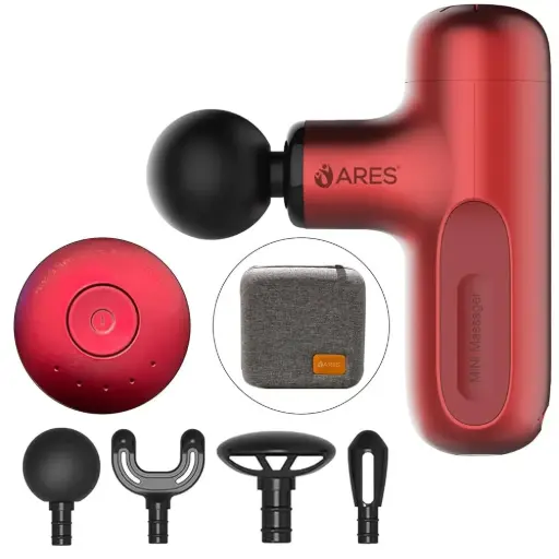 [DNA0000009] ARES iCute Gun Massager - Red