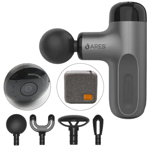 [DNA0000011] ARES iCute Gun Massager - Gray