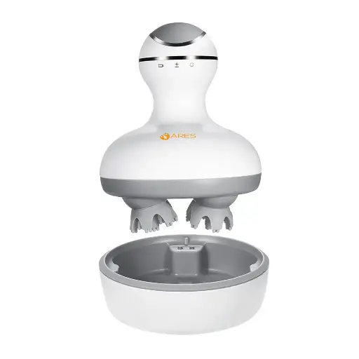 [DNA0000029] ARES iScalp, Head and Body Portable Waterproof Massager, 4 Heads with 84 Nodes 