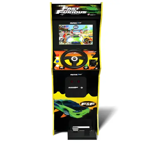 [DNA0000866] Arcade1up Fast and Furious Racing Arcade Machine