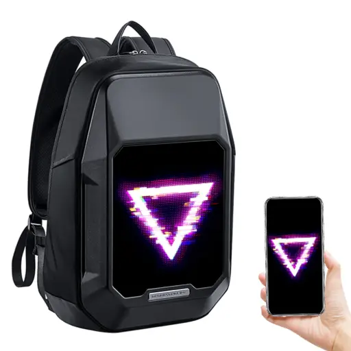 [DNA0001250] Divoom Cyberbag Customizable Pixel LED Animation Display Backpack 