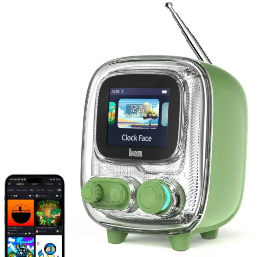 [DNA0006884] Divoom Tiivoo-2 Photo Album & Lyrics Bluetooth Mini Speaker