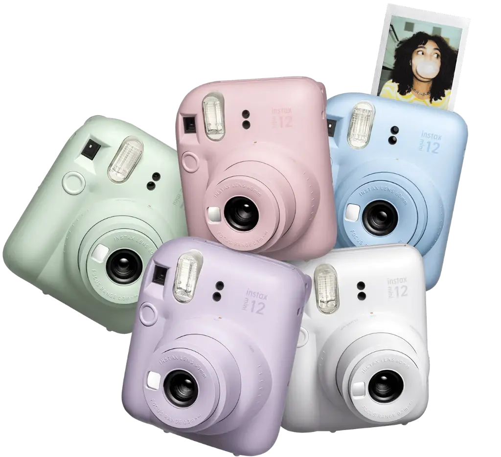 Scan Barcode - Fujifilm Instax Mini 12 Camera 