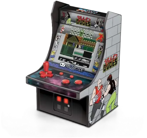 [DNA0001398] My Arcade Retro Bad Dudes Micro Player