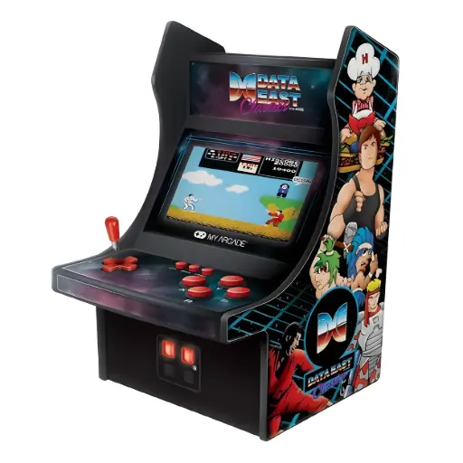 [DNA0001400] My Arcade Data East Classics Mini Player - 10 Inch Retro Arcade Machine Cabinet - Includes 35 Games