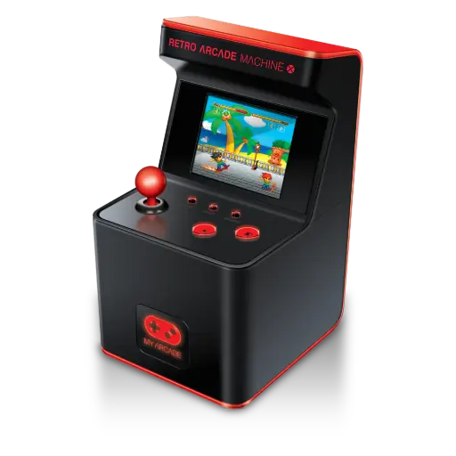[DNA0001402] My Arcade Retro Arcade Machine X Playable Mini Arcade: 300 Retro Style Games Built In, 5.75 Inch Tall