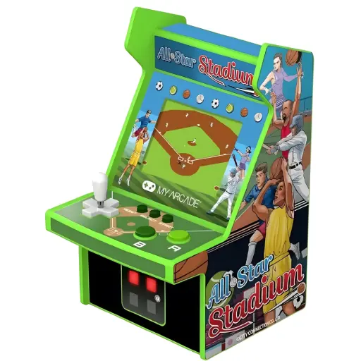 [DNA0001410] My Arcade DGUNL-4126 — All-Star Stadium Micro Player (All-Star Stadium Micro Player)