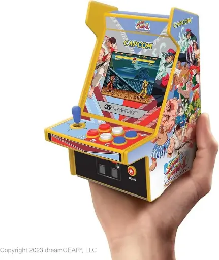 [DNA0001420] My Arcade DGUNL-4185 Super Street Fighter II – Pro Portable Retro Arcade Micro Player (2 GAMES IN 1)