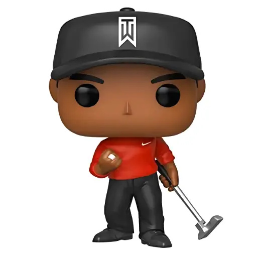 [DNA0002992] Funko Pop Golf: Tiger Woods Red Shirt