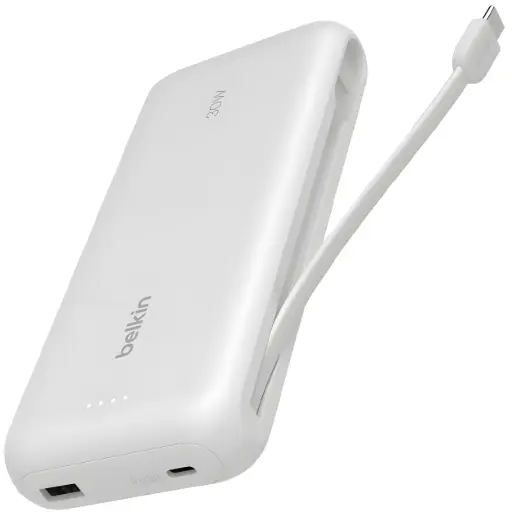 [DNA0003228] Belkin Power Bank 30W 20K With Integrated Cable