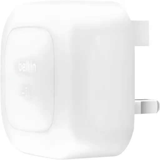 [DNA0003290] شاحن حائط Belkin Cube بقدرة 45 واط مع تقنية PPS