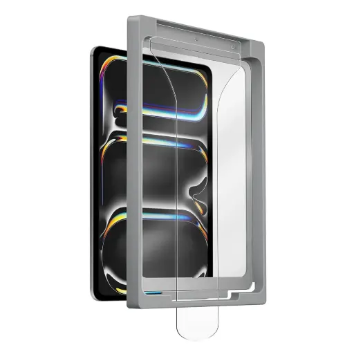 [DNA0004015]  UNIQ OPTIX CLEAR EXOFIT APPLICATOR IPAD PRO 11 (M4) GLASS SCREEN PROTECTOR 