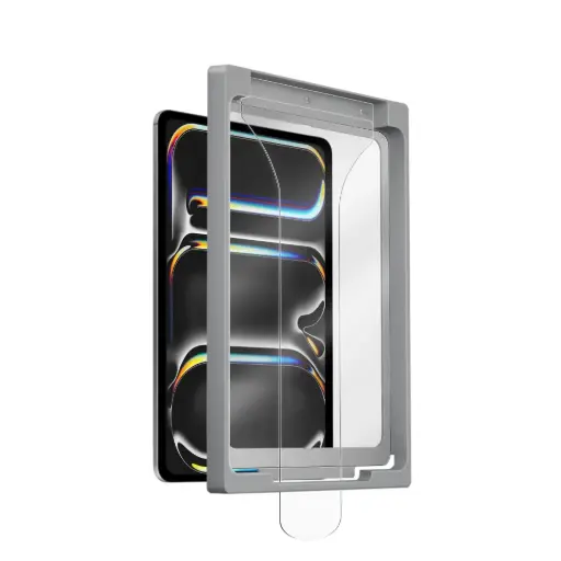 [DNA0004017]  UNIQ OPTIX CLEAR EXOFIT APPLICATOR IPAD PRO 13 (M4) GLASS SCREEN PROTECTOR 