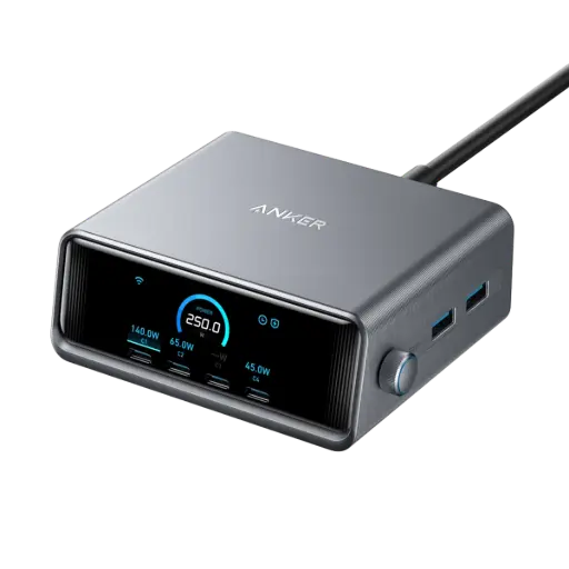 [DNA0004368] Anker Prime Charger 250W 6-Ports GaNPrime 