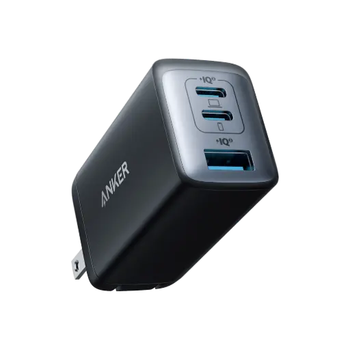 [DNA0004370] شاحن أنكر PowerPort III بثلاثة منافذ بقدرة 65 واط