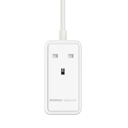 [DNA0005504] Momax ONEPLUG 65W GaN Extension Cord with USB Space Grey 
