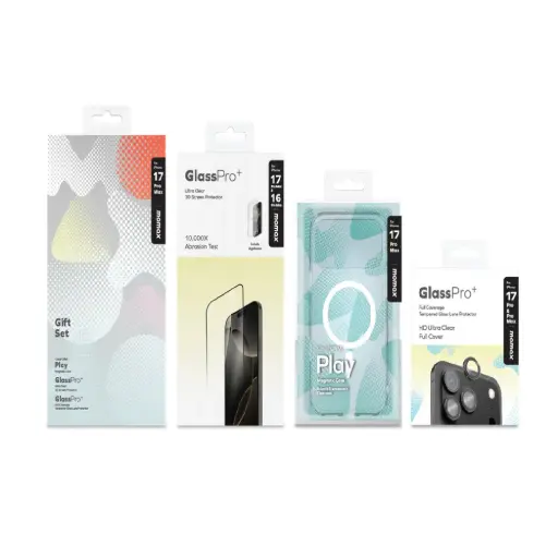 [DNA0005524] Momax iPhone 17 Pro Max Protection Bundle Set 