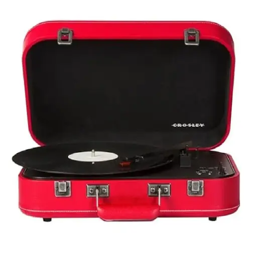 [DNA0007768] Crosley Coupe Bluetooth Turntable - Red