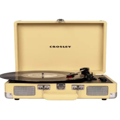 [DNA0007778] مشغّل أسطوانات Crosley Cruiser Deluxe Bluetooth - فون