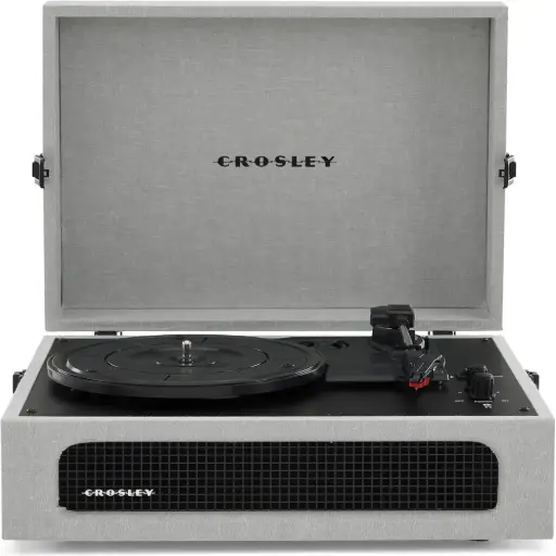 [DNA0007808] مشغّل أسطوانات Crosley Voyager Turntable رمادي