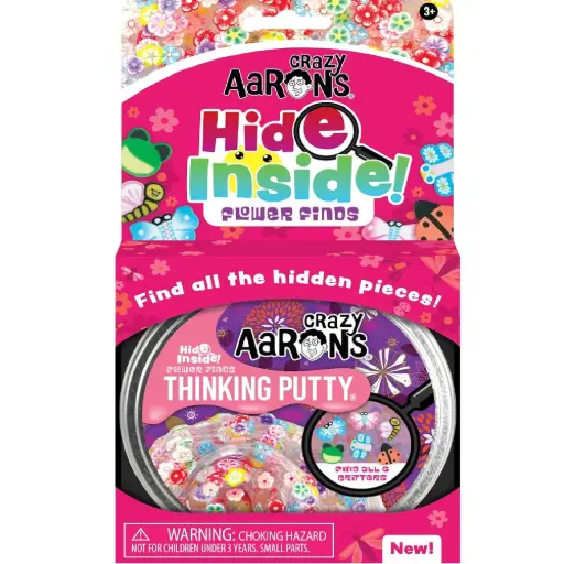 [DNA0007816] Crazy Aaron Flower Find Full Size Thinking Putty Tin