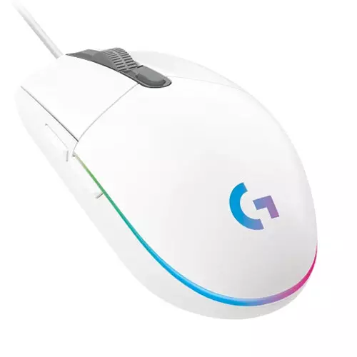 [DNA0011947] Logitech G203 LIGHTSYNC Gaming Mouse - WHITE