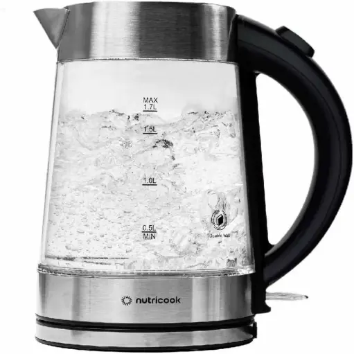 [DNA0012553] NUTRICOOK GLASS KETTLE 1.7L