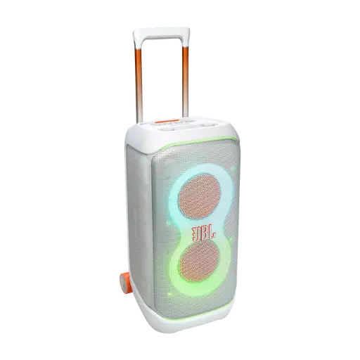 [DNA0013296] سماعة JBL PartyBox Stage 320 المحمولة للحفلات مع عجلات