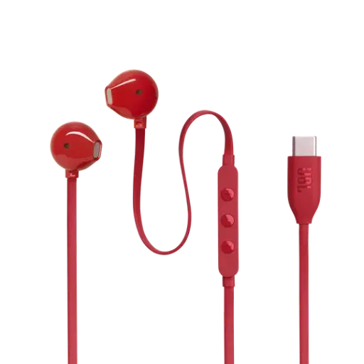 [DNA0049699] سماعات أذن داخلية JBL T305C-BU، بمنفذ USB، مع ميكروفون