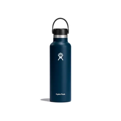 [DNA0014392] Hydroflask Indigo – زجاجة حرارية بفوهة قياسية (620 مل)