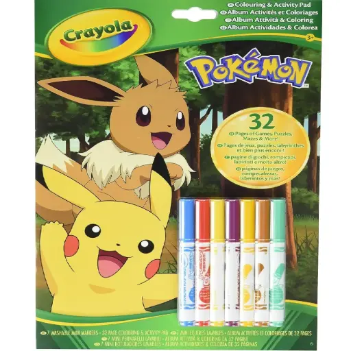 [DNA0014798] Crayola - Color & Activity Pokemon