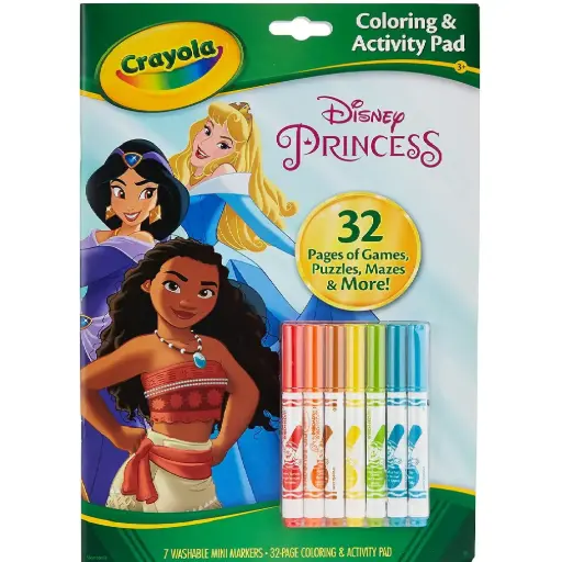 [DNA0014804] Crayola - Color & Activity Pad Disney Princess