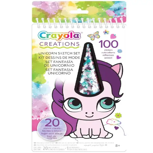 [DNA0014822] Crayola - Crayola Creations Unicorn Sketch Set