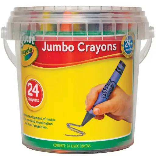 [DNA0014840] Crayola - 24 Mk Jumbo Crayons