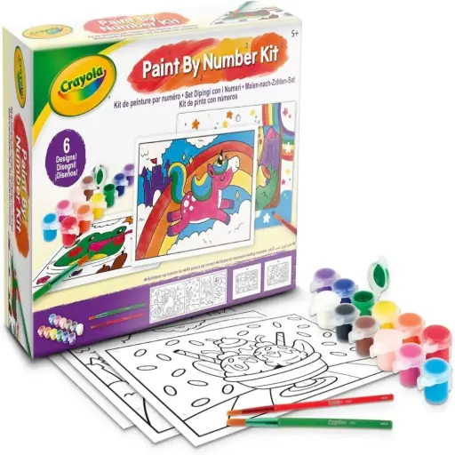 [DNA0014886] Crayola - Paint By Number Kit