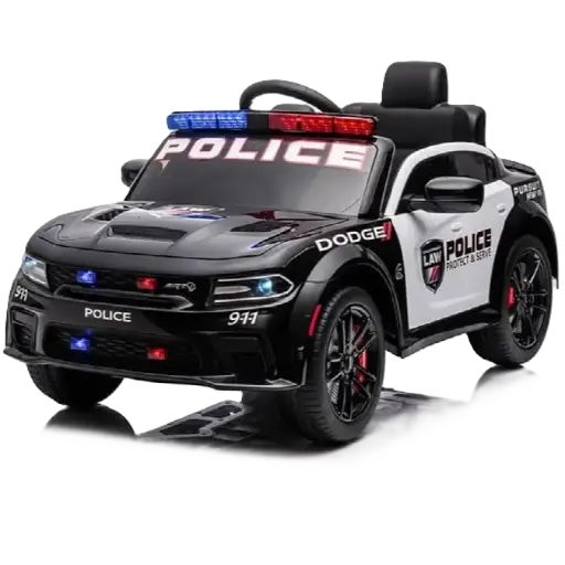 [DNA0014920] Licensed Dodge Charger Police Pursuit RC Ride On Car