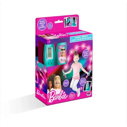 [DNA0014942] Sinco Creations -  BARBIE BRIGHT LIGHT UP SKIPPING ROPE