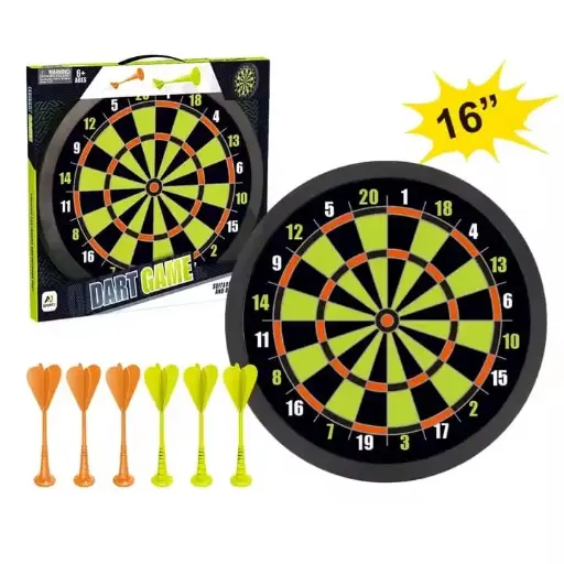 [DNA0014958] Aojie Sport - 16" Target Set (W/ 6 Darts)