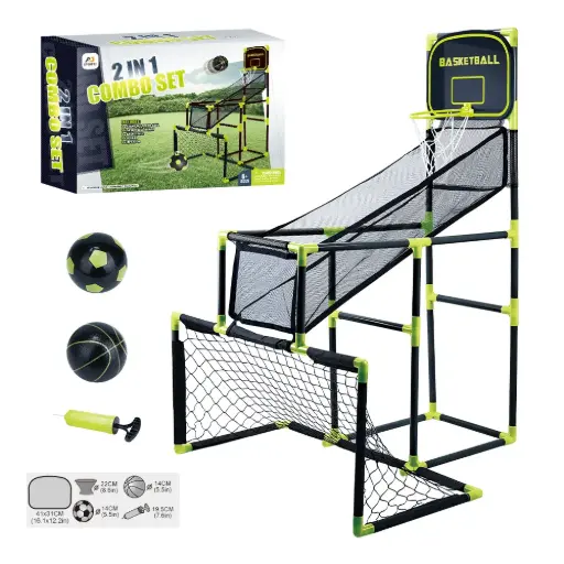 [DNA0014970] Aojie Sport - 2 In 1 Combo Set (Basketball Soccer Set)