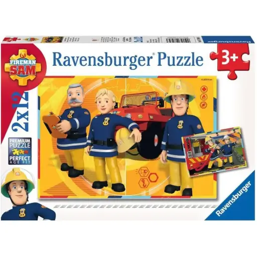 [DNA0015110] Ravensburger Sam in Action 2x12p
