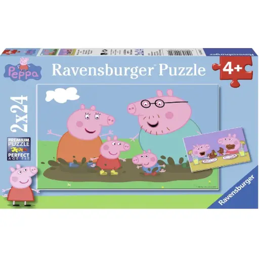 [DNA0015122] Ravensburger Happy Family Life 2x12p