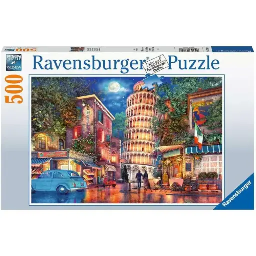 [DNA0015224] Ravensburger 500 Piece Puzzle Pisa Tower