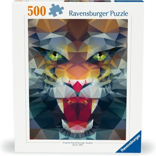 [DNA0015236] Ravensburger أسد متعدد الأضلاع 500 قطعة