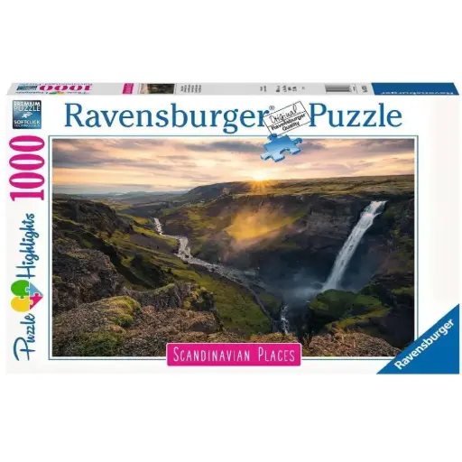 [DNA0015256] Ravensburger el Haifoss of Island 1000pc