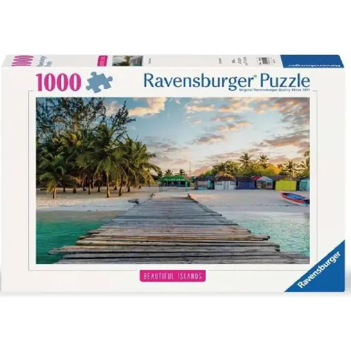 [DNA0015274] Ravensburger جنة المالديف 1000 قطعة لغز
