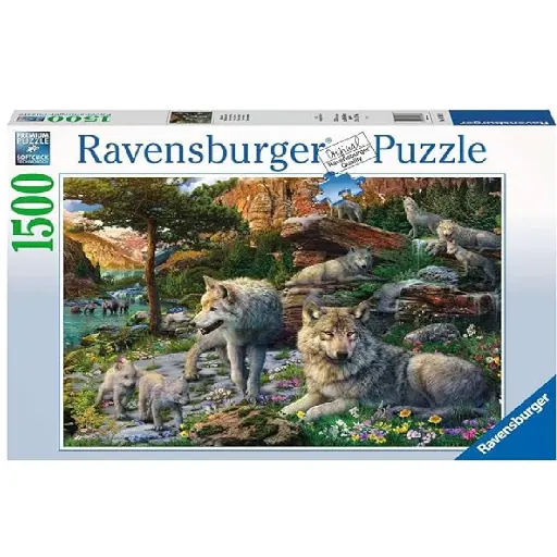 [DNA0015300] Ravensburger Wolfsrudel Im Frühlingserw.1500P